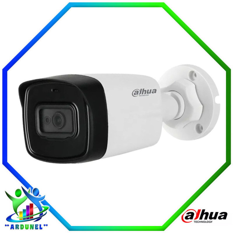 CAMARA HDCVI BALA DE 4MP CON AUDIO PLASTICA