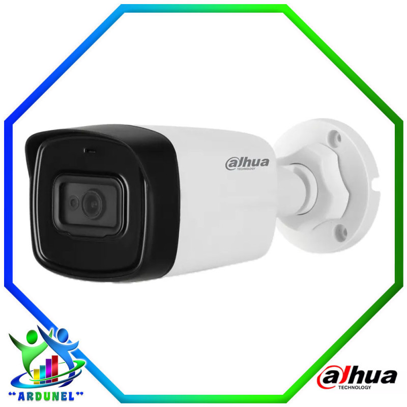 CAMARA HDCVI BALA 8MP CON AUDIO METALICO/PLASTICO 1/2.7" CMOS