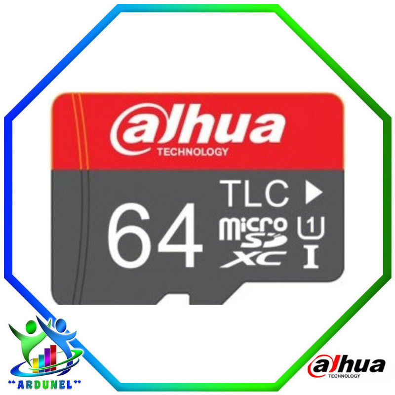 MEMORIA SDCARD DE 64GB ESPECIAL PARA CAMARAS IP