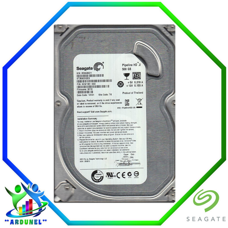 DISCO DURO PULL SEAGATE 500GB