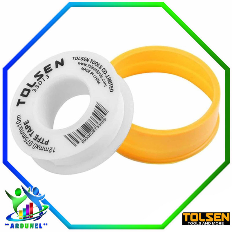 TEFLON 1/2" 10MTS 100% PTFE POLIETRA FLUOROETILENO