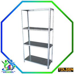 ESTANTE DE METAL GALVANIZADO PARA ALMACEN