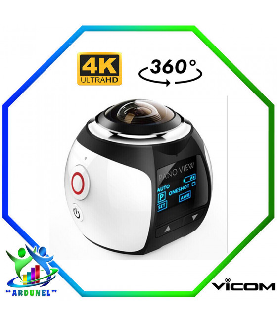 CAMARA 360° WIFI VR 4K