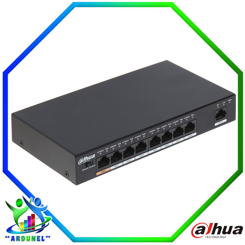 SWITCH POE FAST ETEHRNET 8 PUERTOS