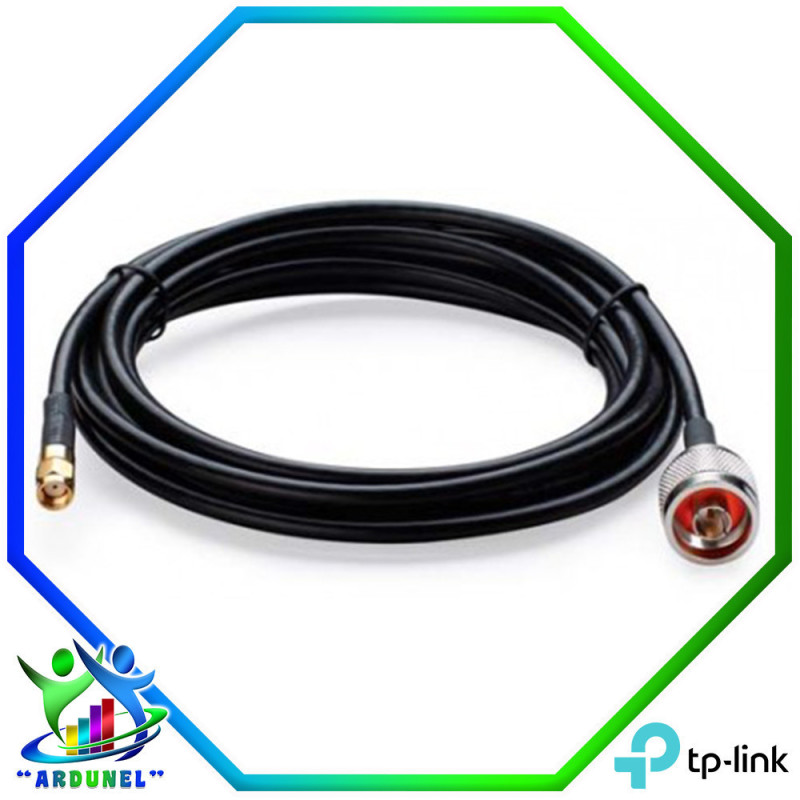 CABLE PIGTAIL, 3 METROS CONECTOR N MACHO A RP-SMA CONECTOR HEMBRA