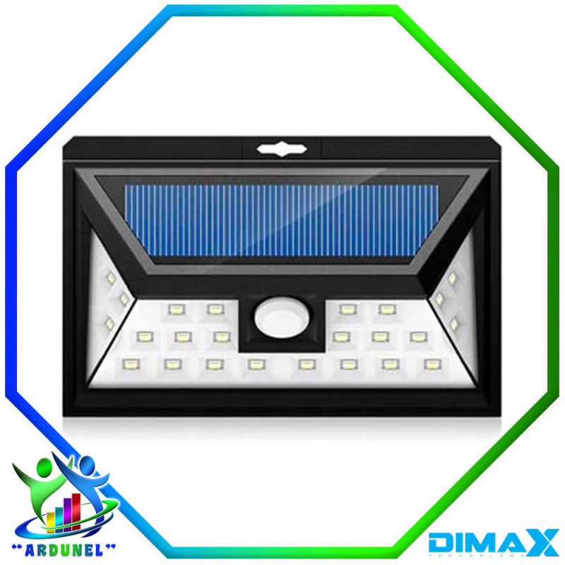 LAMPARA LED CON PANEL SOLAR