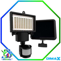 LAMPARA LED CON PANEL SOLAR