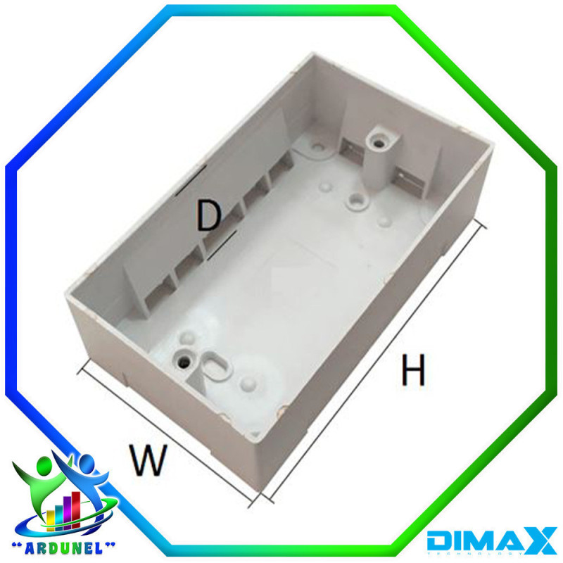 CAJA PVC PARA CONDUCTO INTERIOR