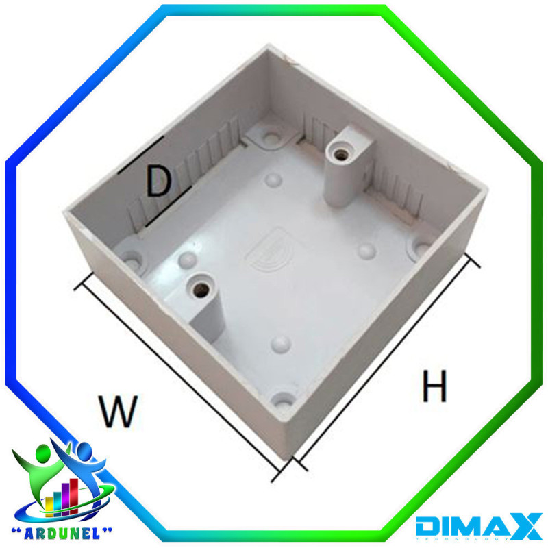 CAJA PVC PARA CONDUCTO INTERIOR