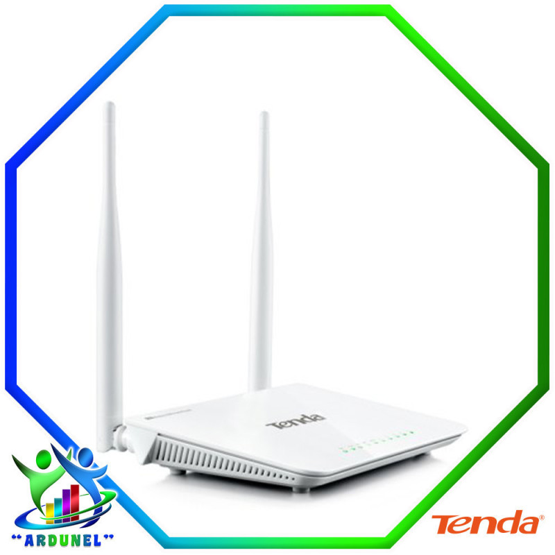 ROUTER WIFI DE 2,4GHZ, 2 ANTENAS OMNIDIRECCIONALES (300MBPS)