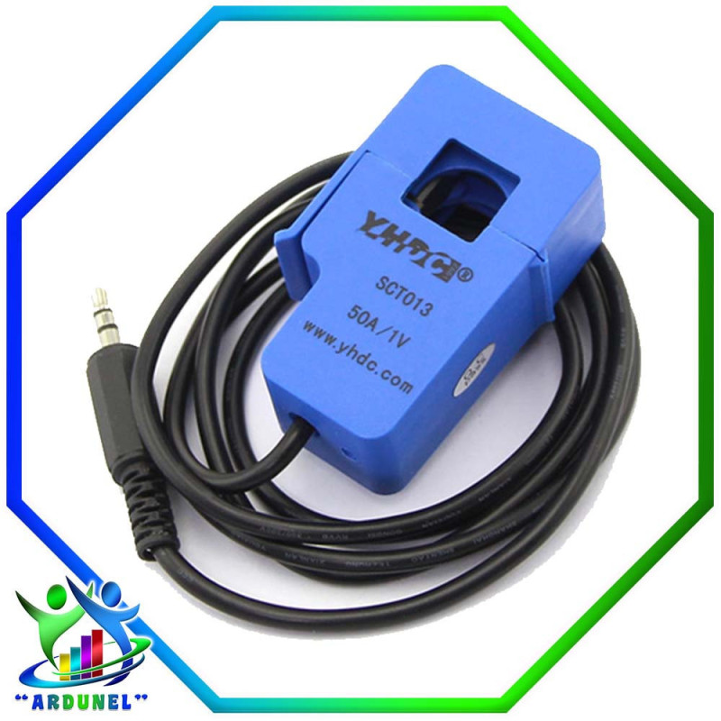 SENSOR DE CORRIENTE CA 50A SCT-013-050