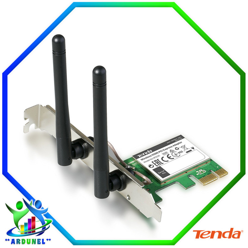 ADAPTADOR WIFI PCI EXPRESS DE 2,4GHZ (300MBPS)