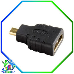 ADAPTADOR HDMI HEMBRA A MICRO HDMI MACHO