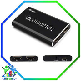 CAPTURADOR DE TV JUEGO Y VIDEO HDMI A USB 3.0 1080P