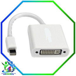 ADAPTADOR CABLE MINIDISPLAY PORT A DVI 24+5 0,15M BLANCO