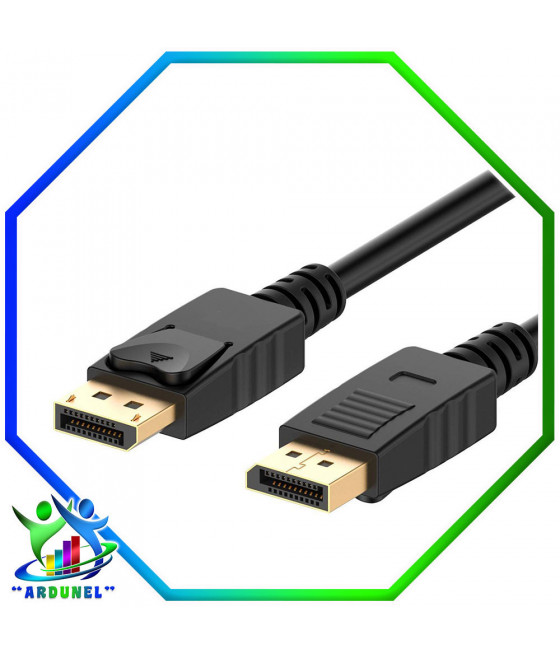 Cable Display Port a Display Port 4K 3Mts. Negro 2F