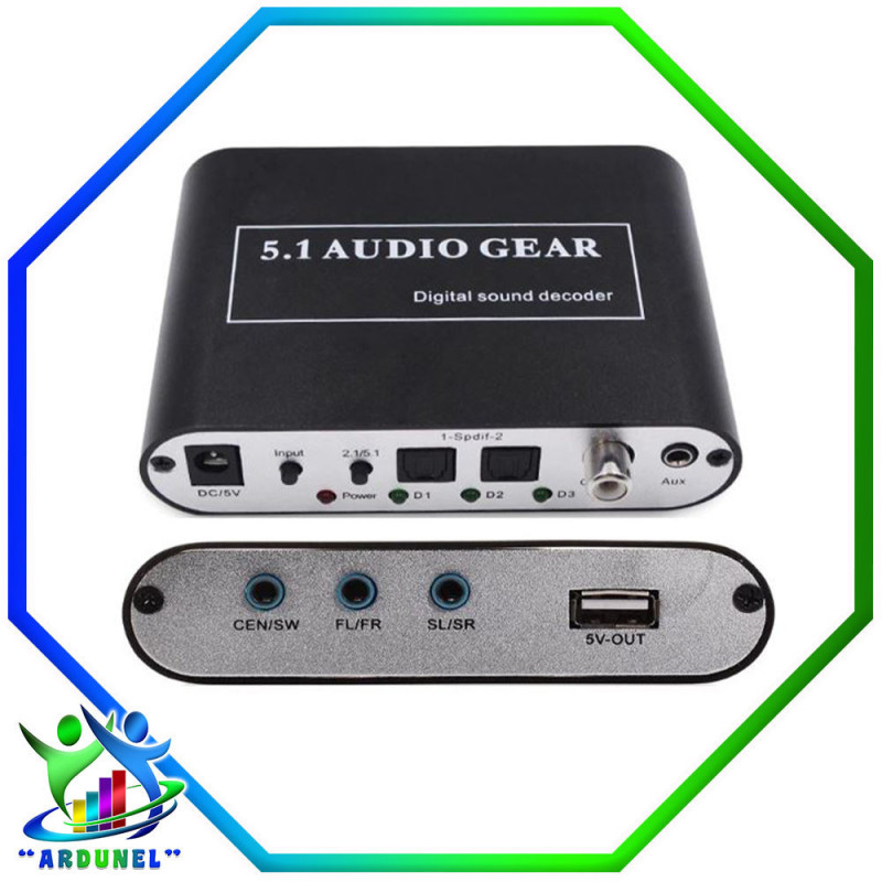 5.1 DECODIFICADOR DE SONIDO DIGITAL DOLBY 2P