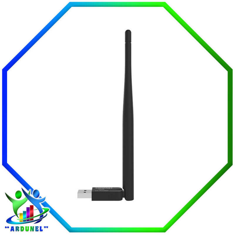 300 MBPS 2,4GHZ WIRELESS ADAPTADOR USB + ANTENA