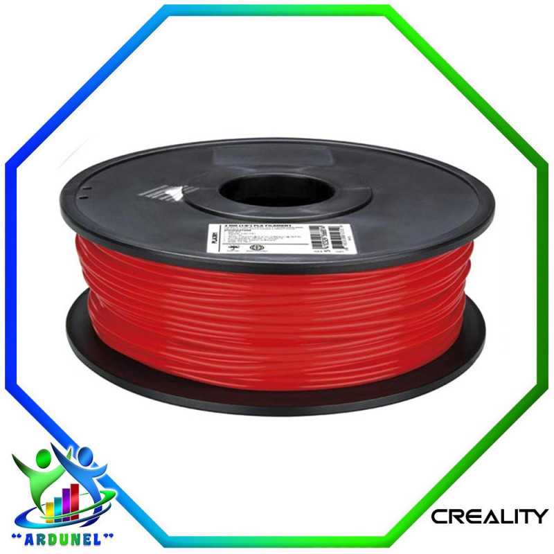 FILAMENTO CR-ABS 1.75MM 1KG, ROJO (ALTA CALIDAD)