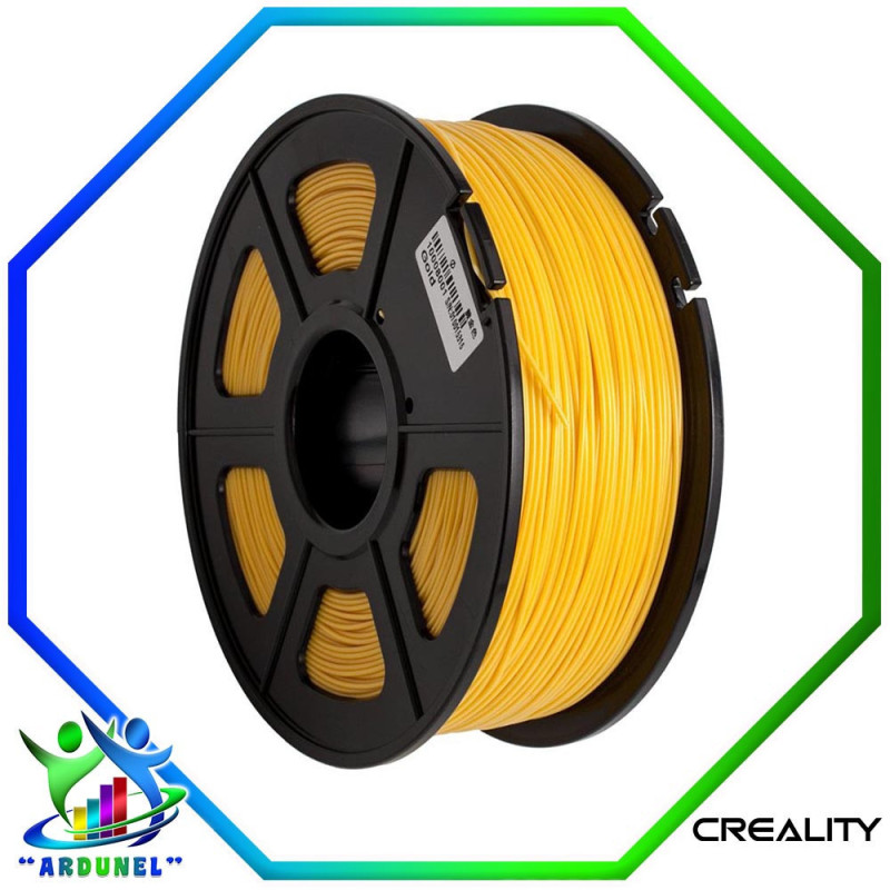 FILAMENTO CR-ABS 1.75MM 1KG, AMARILLO (ALTA CALIDAD)