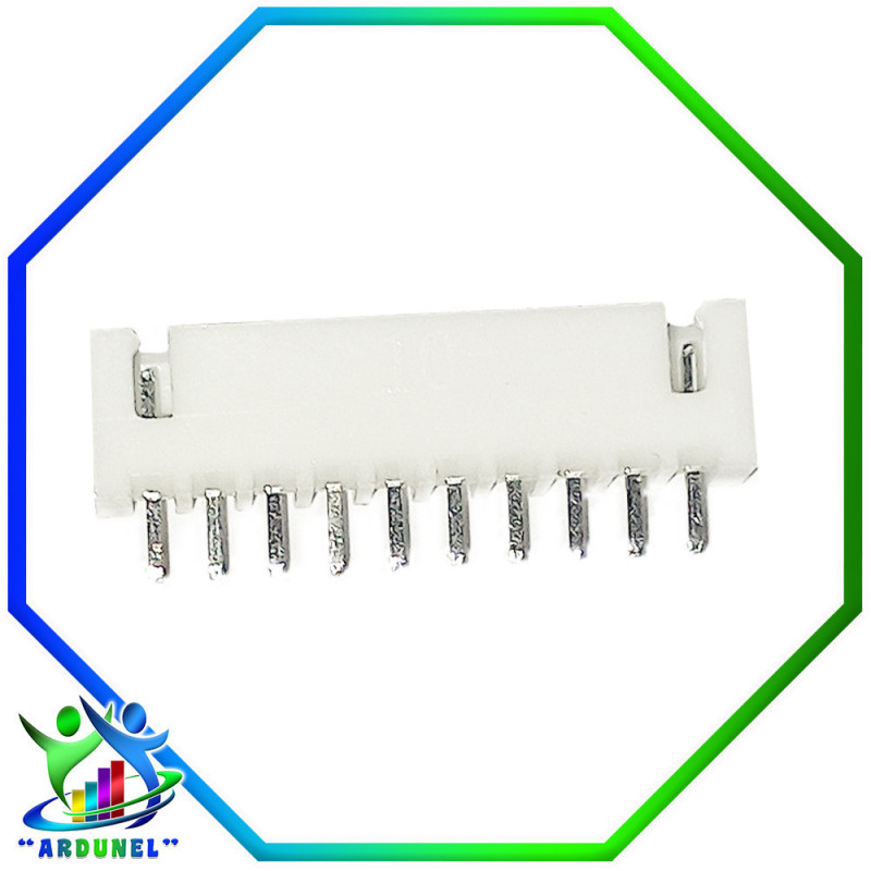 CONECTOR JST XH 10 PIN MACHO 2.54MM