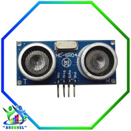 SENSOR ULTRASÓNICO HC-SR04+ 3.3-5.5V 4PIN (ALTA CALIDAD)