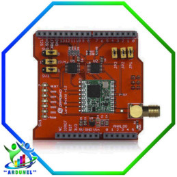 SHIELD LORA TRANSMISOR INALAMBRICO 433MHZ