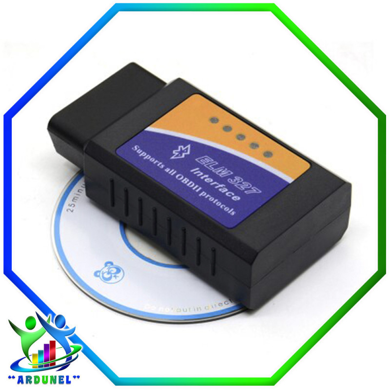 V2.1 ELM327 OBD2 BLUETOOTH INTERFAZ AUTO CAR SCANNER