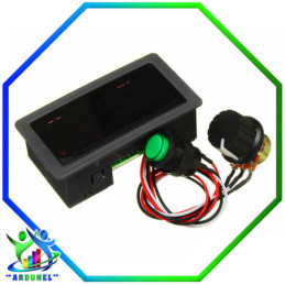 CONTROLADOR DE MOTOR PWM DE 12V 24V DE PANTALLA DIGITAL CCM5D LED 6V