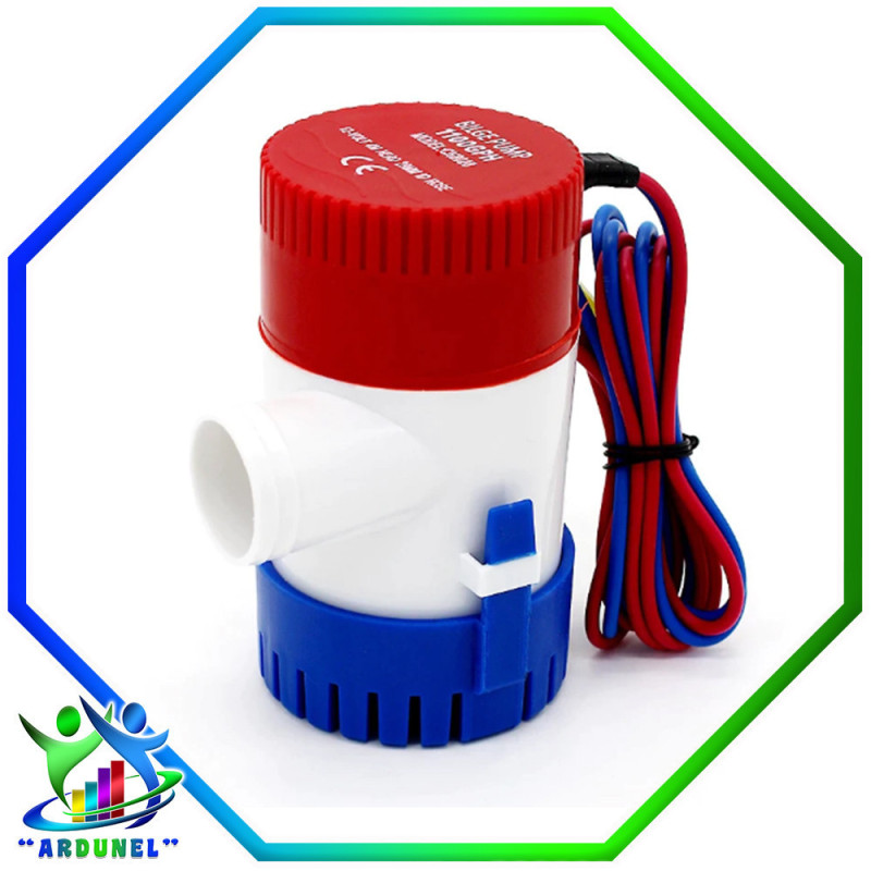 BOMBA DE AGUA 500GPH DC12V