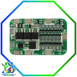 MODULO BMS 6S 18650 22V 24V