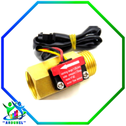 SENSOR DE FLUJO YFB2 DE AGUA G1/2 1-30L/MIN 1-25V