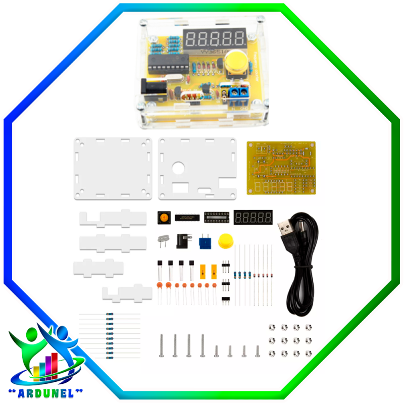 KIT PROBADOR DE OSCILADOR DE CRISTAL DE FRECUENCIA 1HZ-50MHZ CON CASE