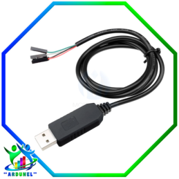 CABLE PL2303HX USB A TTL DE 4 PIN