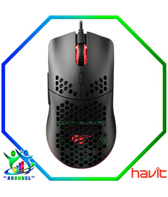 MOUSE GAMER TIPO PANAL COLOR NEGRO