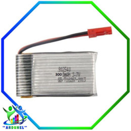 BATERIA LIPO 3,7V 300mAh