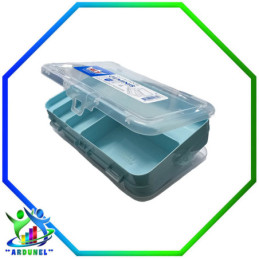 ORGANIZADOR PLASTICO (LARGO: 23.0 - ANCHO: 14.5 - ALTO: 5.4 CM)