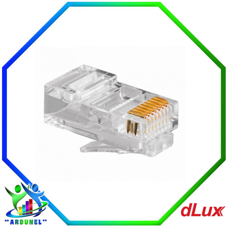 CONECTOR RJ45-CAT6 (50 UNIDADES)