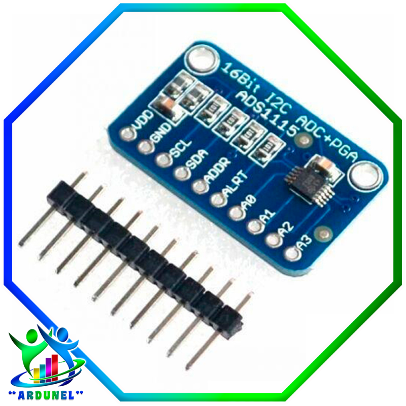 MODULO CJMCU-ADS1115 16 BITS DE PRECISION ANALOGICA A DIGITAL