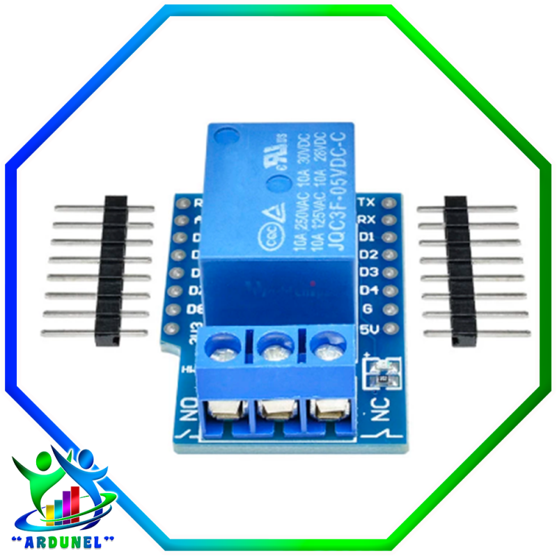 SHIELD RELE PARA WEMOS D1 MINI WIFI