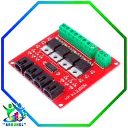 MODULO IRF540 MOSFET DE 4 CANAL