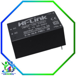 MODULO MINI FUENTE HLK-PM01 220V A 5V 3W