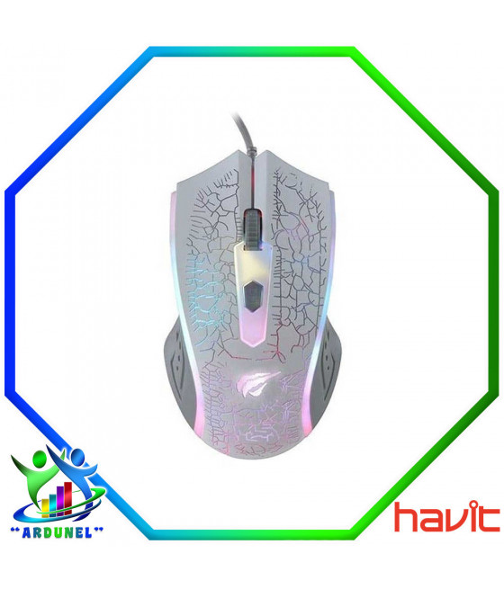 MOUSE GAMING HV-MS736W