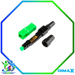 CONECTOR MECANIDO DE FIBRA OPTICA SC / APC