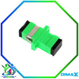 ADAPTADOR FTTH VERDE SC/APC (MONOMODO) SIMPLEX - VERDE