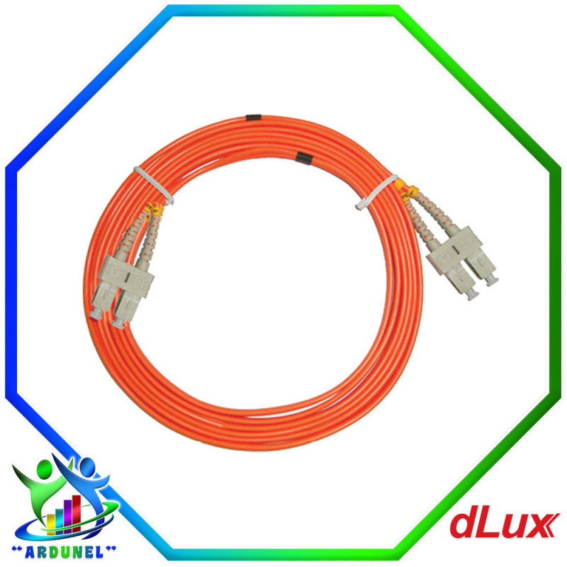 PATCH CORD SC-SC MULTI MODO DUPLEX 62.5/125 mm