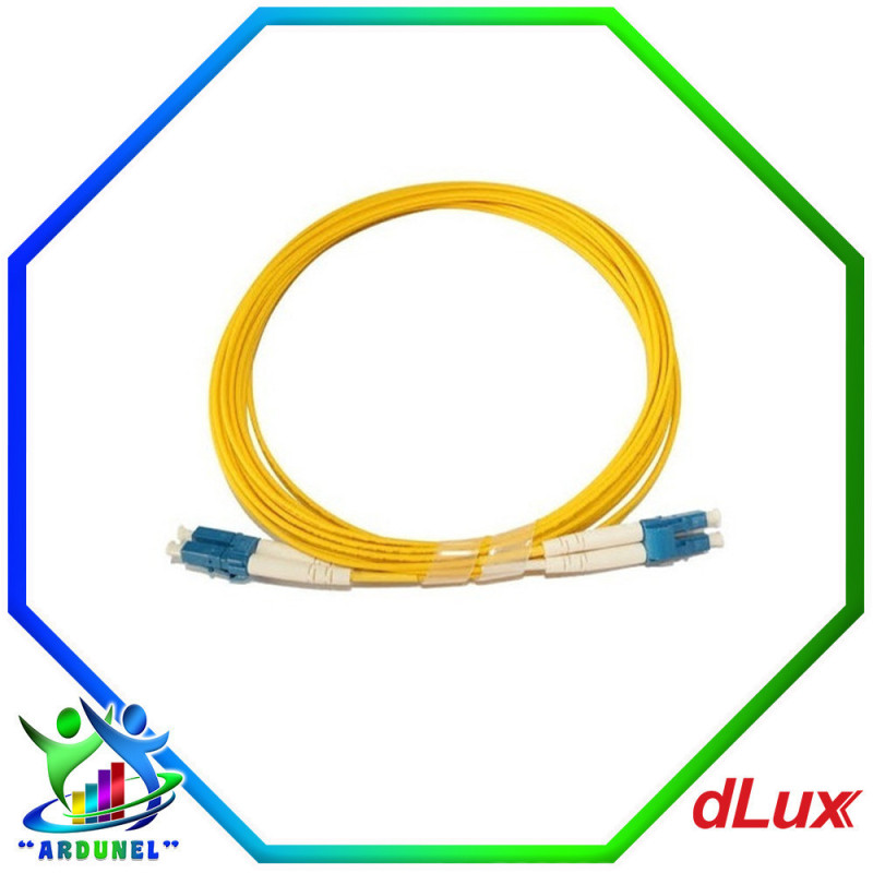 PATCH CORD DE FIBRA OPTICA LC-LC MONOMODO DUPLEX