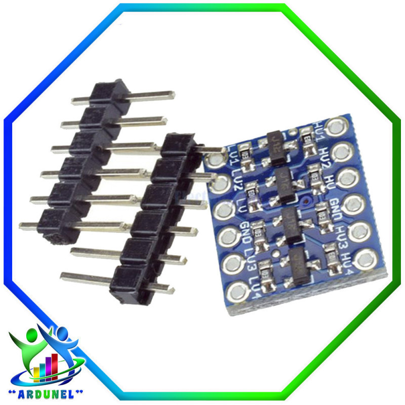 MODULO CONVERTIDOR BIDIRECCIONAL LÓGICO IIC I2C 5V A 3,3 V