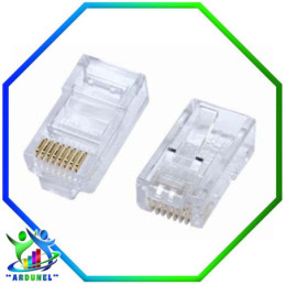 CONECTOR RJ45 CAT5E (50 UNIDADES)