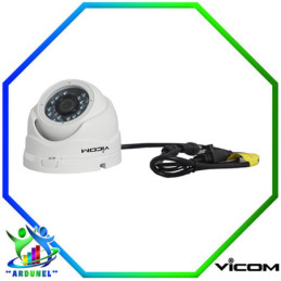 CAMARA DOMO METALICA BLANCA 720P